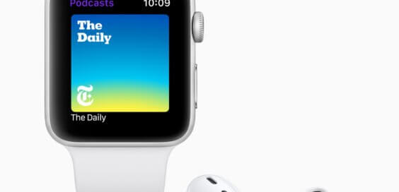 Podcasts unter watchOS 5 - WWDC 2018 - Screenshot