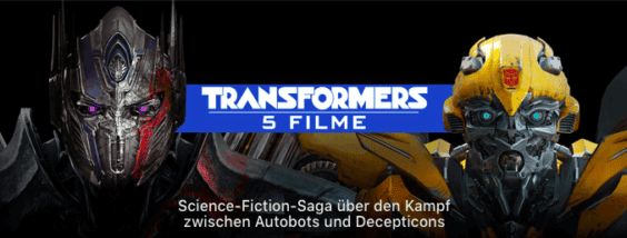 Filme ab 3,99 €: Transformers 5-Filmebundle zum Aktionspreis, Alien-Reihe, Independence Day, Hannibal, King Kong und viele mehr!