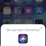 HomePod einrichten