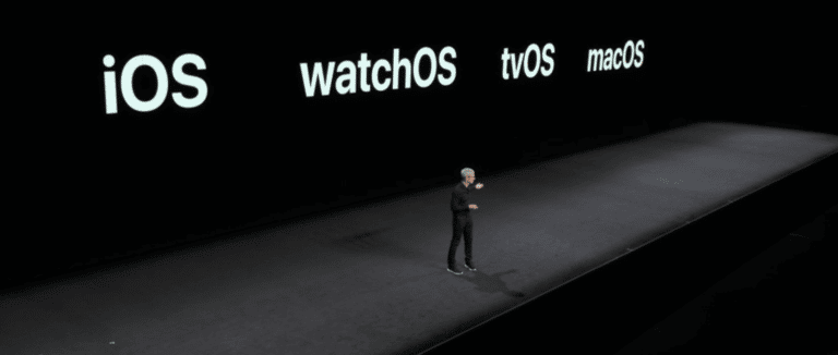 Tim Cook auf der WWDC 2018