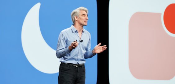 Craig Federighi zeigt iOS 12 WWDC 2018