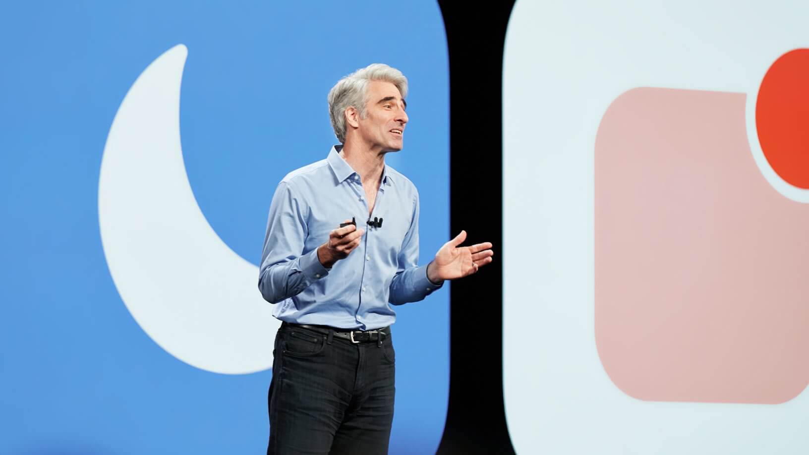 Craig Federighi zeigt iOS 12 WWDC 2018