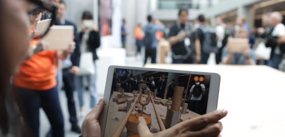 iPad mit ARKit Measure WWDC 2018
