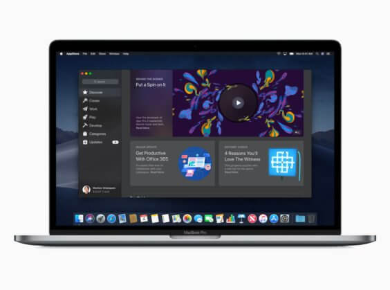 macOS App Store unter macOS Mojave - Apple