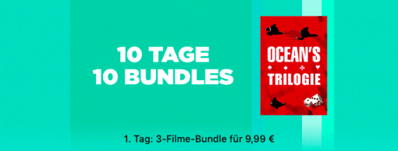 iTunes Filme im Angebot: Kung Fu Panda 3, Oceans Trilogie, Inception und viele mehr ab 0,99 €