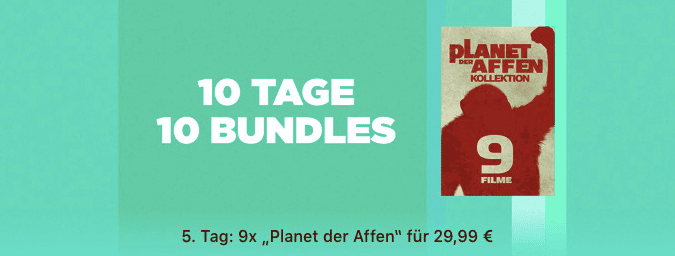 10 Tage, 10 Bundles - Planet der Affen - thumb