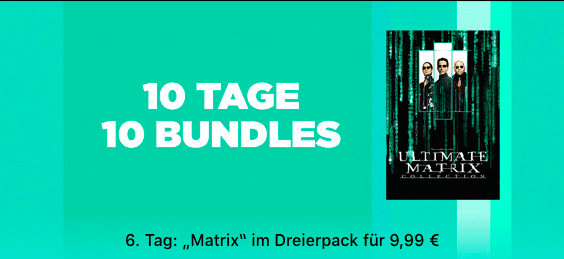 10 Tage, 10 Bundles - Matrix Trilogie - thumb