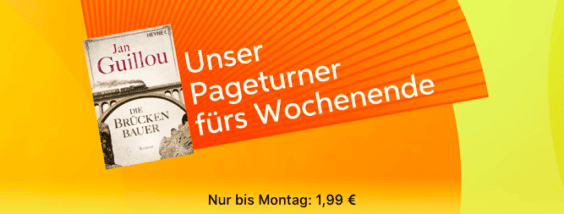 eBook Angebot: Pageturner fürs Wochenende für nur 1,99 € und 4 kostenlose eBooks für das Kindle