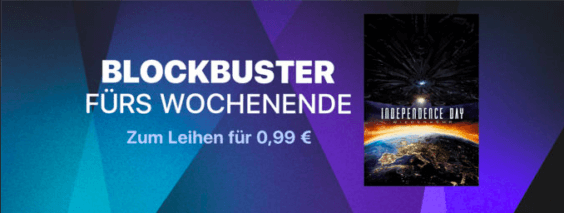 iTunes Filme im Angebot: „Independence Day Wiederkehr“, „Taxi Driver“, „Paket der Wölfe“, „Tron – das Original“ und viele mehr