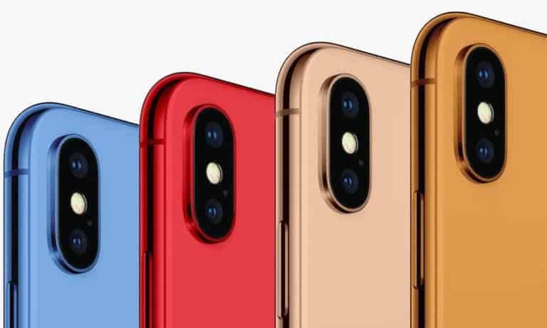 iPhone X 2018 in verschiedenen Farben - iDropNews