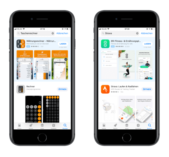 Search Ads: Apples App Store-Anzeigen starten in Deutschland