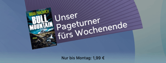 iBooks Angebote: Pageturner fürs Wochenende und viele Bücher schon ab 0,99 €