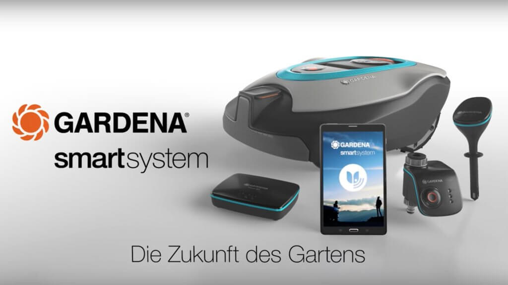 Smarter Garten Gardena will Mähroboter und Bewässerungssystem an