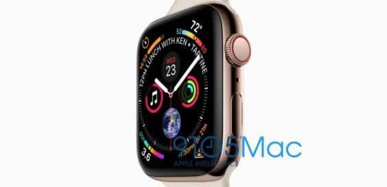 Die Apple Watch Series 4, Quelle: 9to5mac.com