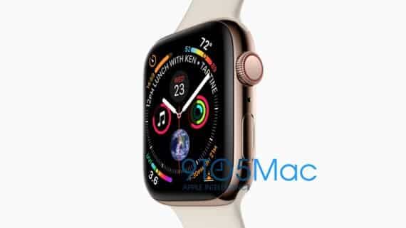 Die Apple Watch Series 4, Quelle: 9to5mac.com
