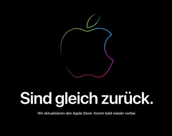 Apple Store down: Event geht bald los