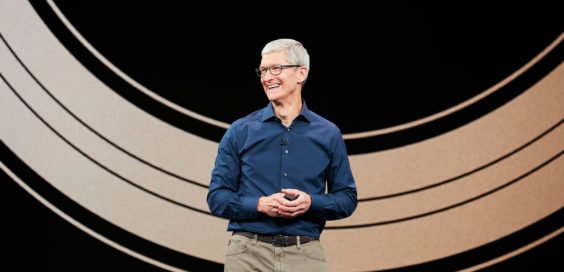 Tim Cook auf September-Keynote 2018 - Apple