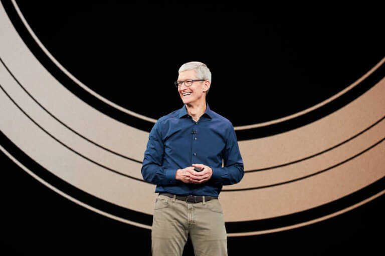 Tim Cook auf September-Keynote 2018 - Apple