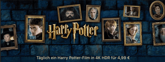 iTunes Aktion: „Harry Potter und der Halbblutprinz“ für nur 4,99 €