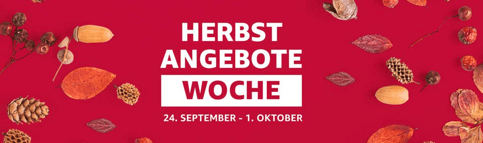 Amazon Herbst Woche 2018