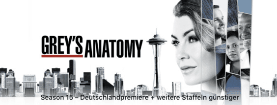 TV-Serien im Angebot: Modern Family, How to Get Away with Murder und Grey’s Anatomy