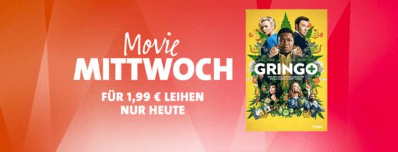 iTunes Movie Mittwoch: Gringo, Call me by your Name und 12 Years a Slave ab 0,99 € leihen!
