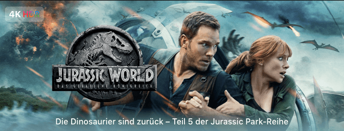 iTunes Filme Jurassic World Angebot Thumb