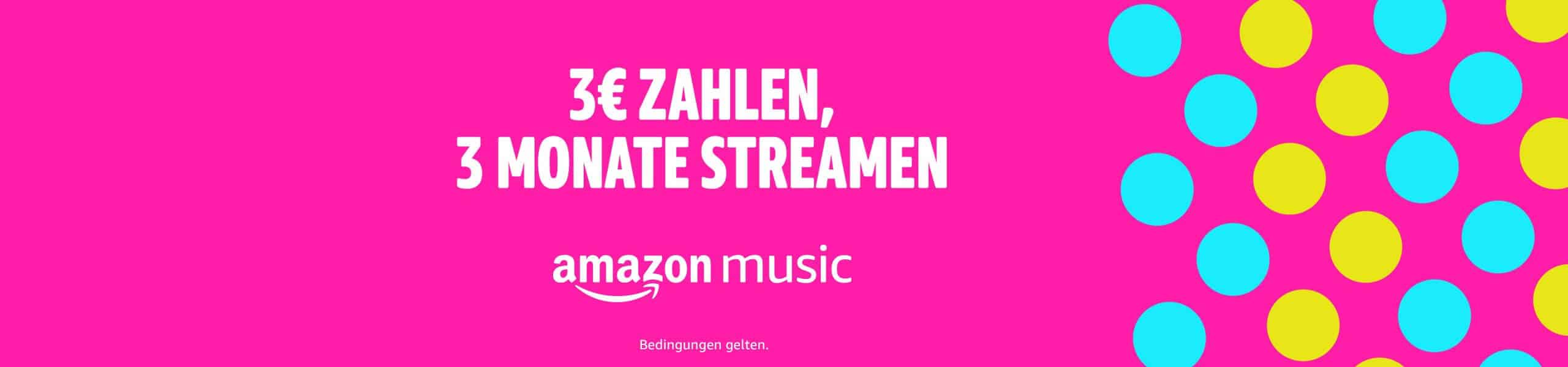 Amazon Music Unlimited für Familien Aktion OKt 2018 thumb