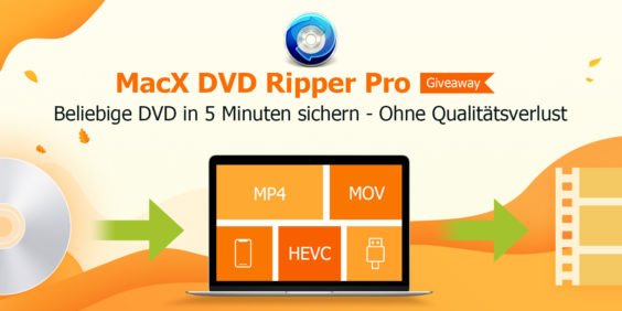 MacX DVD Ripper Pro im Test: DVD kopieren in 5 Minuten (Giveaway)