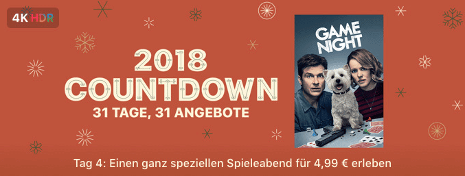 iTunes 2018 Countdown - Tag 4 Game Night Thumb