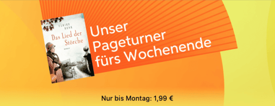 Apple Books Angebote: Pageturner fürs Wochenende und winterliche Romane reduziert
