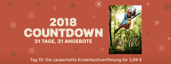 iTunes 2018 Countdown: „Die kleine Hexe“ für nur 3,99 Euro!