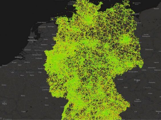 LTE-Abdeckung - Infografik - P3 Group