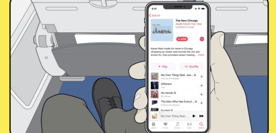 Apple Music bei American Airlines - Apple
