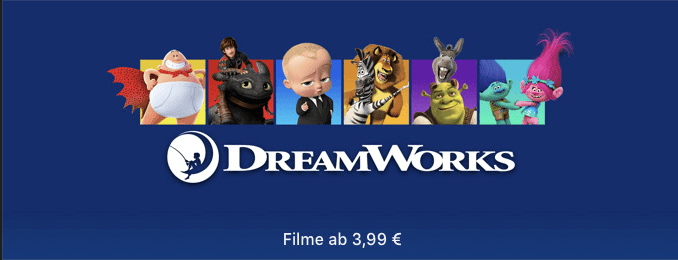 iTunes Angebote dreamsworks Januar 2019 thumb