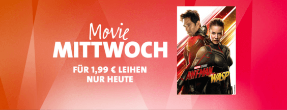 iTunes Movie Mittwoch: „Ant-Man and the Wasp“ für nur 1,99 Euro!