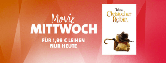 iTunes Movie Mittwoch: „Christopher Robin“ für nur 1,99 Euro!