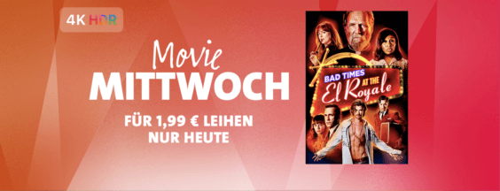 iTunes Movie Mittwoch: „Bad Times at the El Royale“ für nur 1,99 Euro!