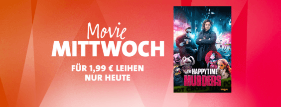 iTunes Movie Mittwoch: „The Happytime Murders“ für nur 1,99 Euro!