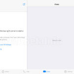 WhatsApp auf dem iPad - WABetaInfo Screenshot