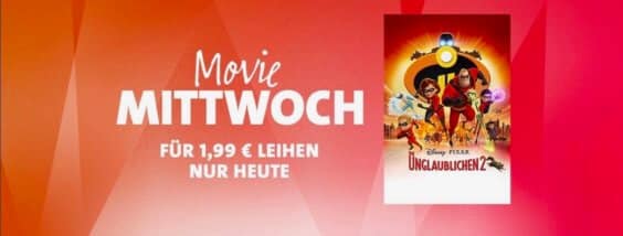 iTunes Movie Mittwoch – „Die Unglaublichen 2“ für nur 1,99€!