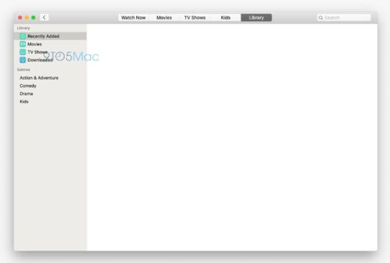 macOS 10.15 TV-App - Screenshot - 9to5Mac