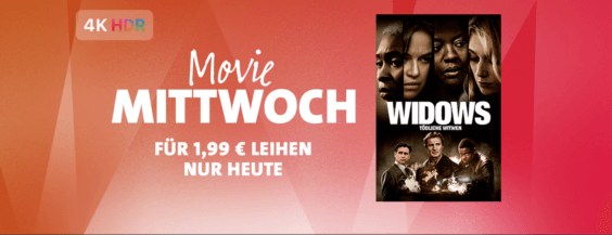 iTunes Movie Mittwoch: „Widows – Tödliche Witwen“ für nur 1,99 Euro!