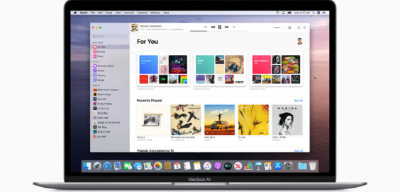 macOS Catalina Musik-App - Apple