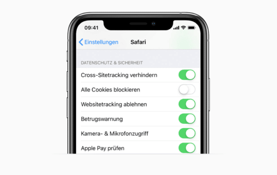 In Deutschland: Apple hängt große Privatsphäre-Banner auf