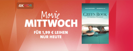 iTunes Movie Mittwoch: „Green Book – Eine besondere Freundschaft“ für nur 1,99 Euro!