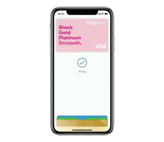 Klarna Card Apple Pay - Klarna