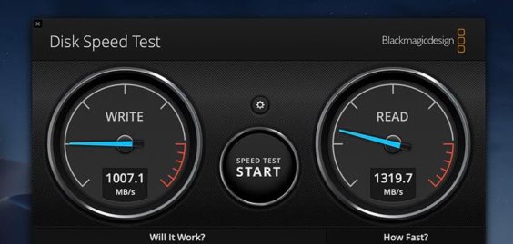 MacBook Air 2019 SSD-Speedtest - Consomac Infografik