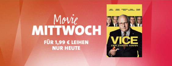 iTunes Movie Mittwoch: „Vice – der zweite Mann“ für nur 1,99 Euro!