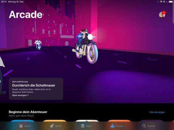 Apple Arcade - Screenshot